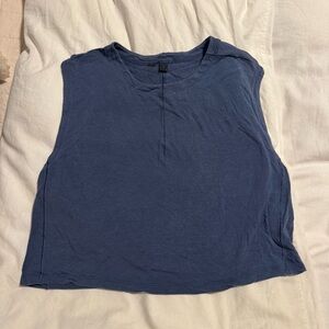 Lululemon Athletica Navy Blue Tank Top Medium